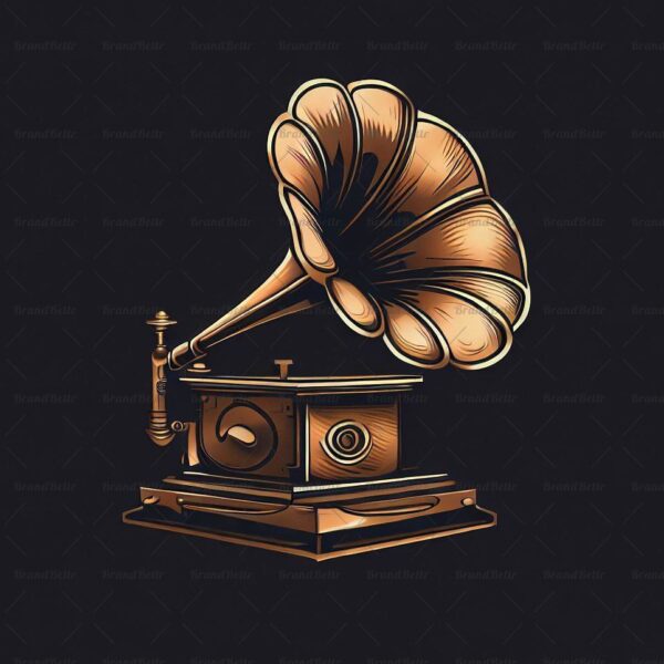 Antiker Grammophon